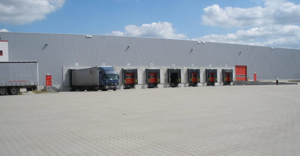 Scherm logistik Vor- und Nachlauf